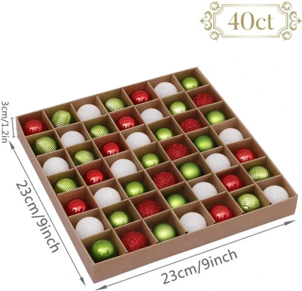 P-87213238063543-20260406092113.webp Unyqoos® Set van 49 onbreekbare kerstballen voor feestelijke kerstboomdecoratie