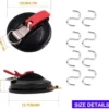 P-87213238071775-20260406115616.webp Unyqoos® Sterke zuignaphaken set met S-haken voor veelzijdig huishoudelijk gebruik