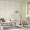 P-87213238088084-20260405114710.webp Unyqoos® Wit vliesbehang met bloemendessin voor eenvoudig aan te brengen muurdecoratie