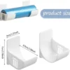 P-87213238103067-20260406100050.webp Unyqoos® Set van 6 Wandgemonteerde Vuilniszakhouders voor Efficiënte Keukenorganisatie