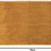Unyqoos® Zachte Antislip Badmat in Okergeel - Comfort en Veiligheid voor de Badkamer