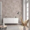 Unyqoos® Stijlvol Vliesbehang in Brons Betonlook voor Diverse Kamers, 10,05 m x 0,53 m