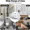 P-87213238182106-20260405173834.webp Unyqoos® Zelfklevende roestvrijstalen doucheplank set voor badkamer en keuken