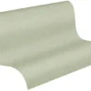 Unyqoos® Lichtgroen vliesbehang met elegante structuur voor diverse woonruimtes