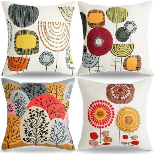 P-87213238223300-20260406112917.webp Unyqoos® Set van 4 linnen kussenslopen met zonnebloemmotief voor herfstdecoratie