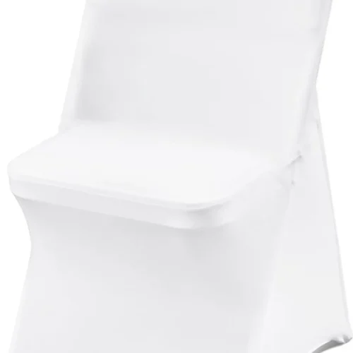 Unyqoos® Set van 30 elastische witte stoelhoezen voor evenementen en hotels