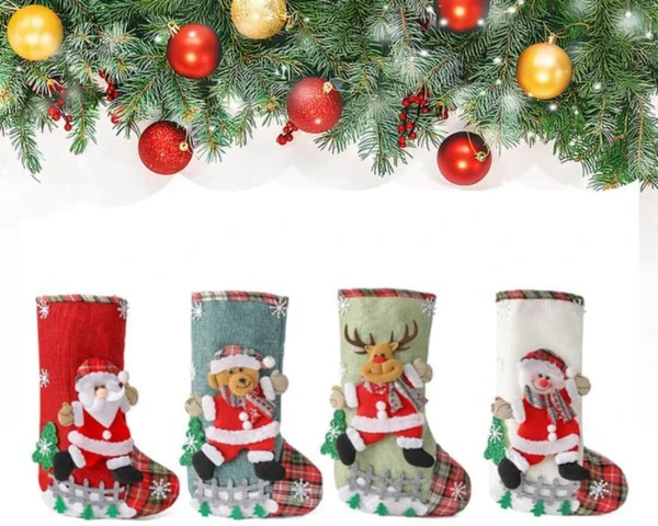 P-87213238285850-20260406092657.webp Unyqoos® Vierdelige set kerstlaarzen voor decoratie van boom, open haard en meer