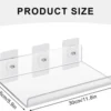P-87213238299881-20260406083346.webp Unyqoos® Transparant U-vormig acryl wandrek voor veelzijdige opslag en decoratie