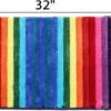 Unyqoos® Zachte en Kleurige Regenboog Badmat voor Stijlvol en Veilig Badkamercomfort