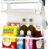 P-87213238308920-20260406103054.webp Unyqoos® Magnetisch keukenrek met vier niveaus en handige opberghaken