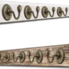 P-87213238333501-20260406120117.webp Unyqoos® Set van twee klassieke wandhaken in antiek messing voor diverse ruimtes