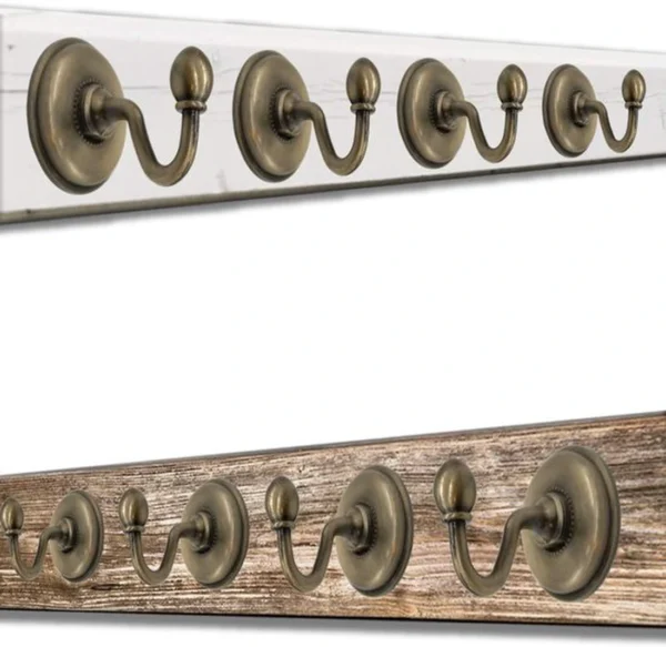 P-87213238333501-20260406120117.webp Unyqoos® Set van twee klassieke wandhaken in antiek messing voor diverse ruimtes