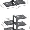 P-87213238386692-20260406100548.webp Unyqoos® Verstelbare en Robuuste Organizer voor Pannen en Potten met 5 Niveaus voor Keukenkast