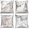 P-87213238428710-20260406113632.webp Unyqoos® Set van 4 moderne kussenslopen met marmertextuur voor sierkussens