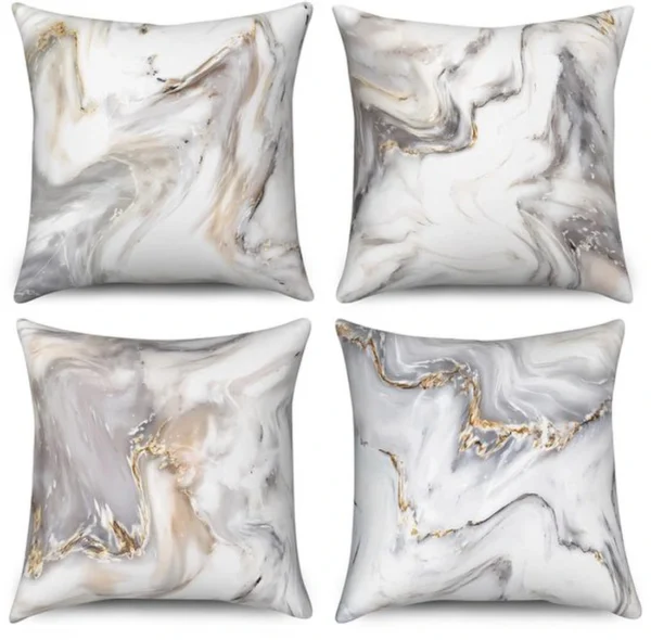 P-87213238428710-20260406113632.webp Unyqoos® Set van 4 moderne kussenslopen met marmertextuur voor sierkussens