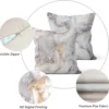 P-87213238428712-20260406113642.webp Unyqoos® Set van 4 moderne kussenslopen met marmertextuur voor sierkussens