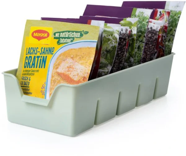 P-87213238444930-20260406100015.webp Unyqoos® Stapelbare kunststof kruidenhouder voor efficiënte keukenorganisatie