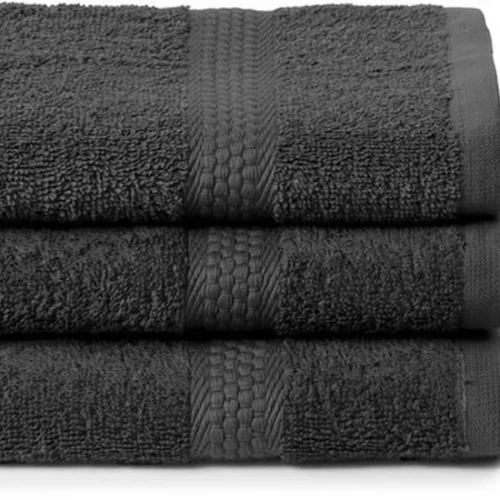 P-87213238450490-20260405185126.webp Unyqoos® Set van drie zachte en absorberende katoenen handdoeken voor dagelijks gebruik