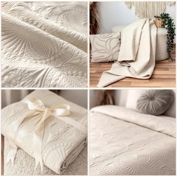 Unyqoos® Luxueuze XXL Sprei met Mandala Motief voor Elegante Slaapkamerinrichting