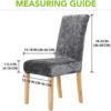 P-87213238485453-20260405184728.webp Unyqoos® Wasbare en elastische stoelhoezen van fluweel voor diverse stoelen in set van 6