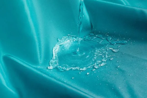 P-87213238494985-20260403114143.webp Unyqoos® Waterdicht douchegordijn in blauwgroene ombre stijl met stalen haken