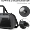 Unyqoos® Veelzijdige 40 Liter Sporttas met Schoenenvak en Waterdicht Compartiment voor Heren en Dames