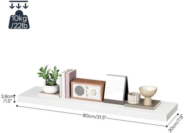 P-87213238498707-20260406082957.webp Unyqoos® Zwevende wandplankenset voor stijlvolle en praktische wanddecoratie