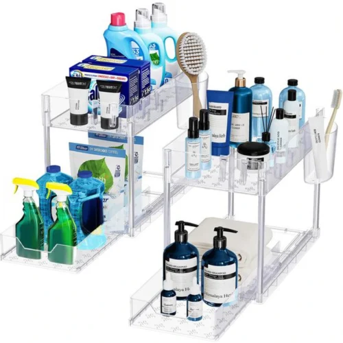 P-87213238517290-20260406100856.webp Unyqoos® Multifunctioneel Keuken- en Badkamerrek met Uittrekbare Lade en Opbergruimte