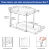 Unyqoos® Multifunctioneel Keuken- en Badkamerrek met Uittrekbare Lade en Opbergruimte