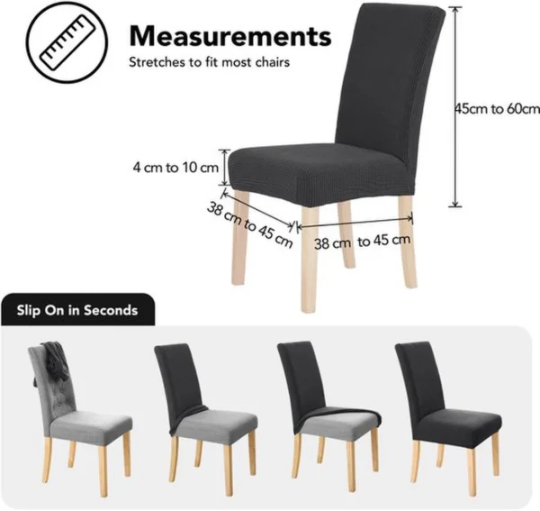 P-87213238529312-20260405184516.webp Unyqoos® Set van 2 elastische stoelhoezen voor veelzijdige bescherming en stijl