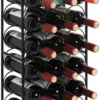 P-87213238562740-20260406110205.webp Unyqoos® Vrijstaand metalen wijnrek voor 23 flessen ideaal voor keuken of bar