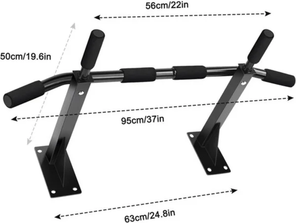 P-87213238574793-20260405102507.webp Unyqoos® Wandgemonteerde optrekstang voor effectieve thuisoefeningen en spierversterking