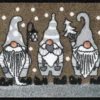 P-87213238589950-20260406092434.webp Unyqoos® Wasbare deurmat met winterkabouters voor binnen en buitengebruik 40x60 cm, bruin