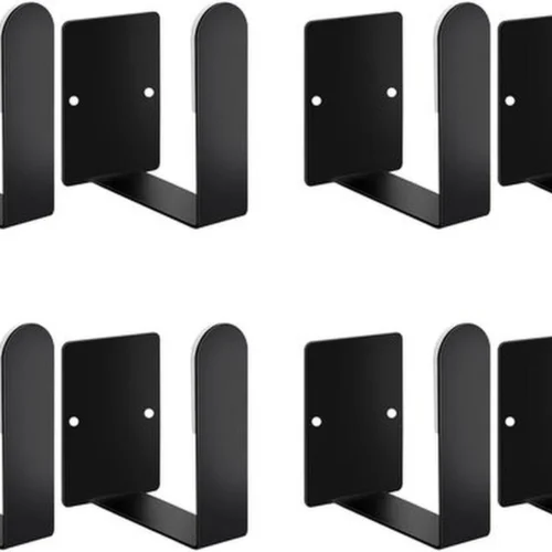 Unyqoos® Set van 4 Roestvrij Stalen Wandgemonteerde Pannendekselhouders met Zelfklevende Bevestiging