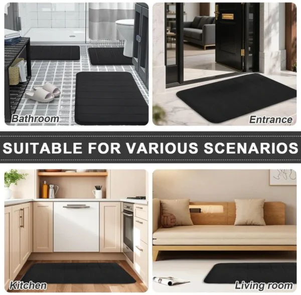 P-87213238677208-20260405140342.webp Unyqoos® Zacht en comfortabel 3-delig badmatten set met antislip en snelle droging