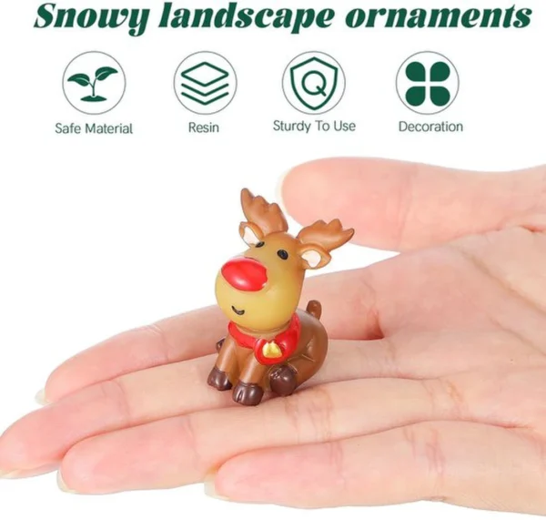 P-87213238687891-20260406093447.webp Unyqoos® Vijfdelige set micro-elandfiguren voor sfeervolle kerstdecoratie
