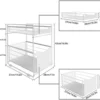 Unyqoos® Multifunctionele Organizer met Dubbele Laag en Uittrekbare Mand voor Optimaal Ruimtegebruik