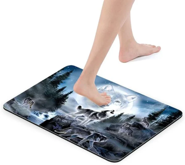 Unyqoos® Stijlvolle Antislip Badmat Met Absorberend En Sneldrogend Ontwerp Voor Elke Kamer