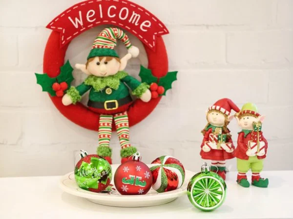P-87213238740702-20260406093659.webp Unyqoos® Set van 20 onbreekbare kerstballen in rood en wit voor feestdecoratie