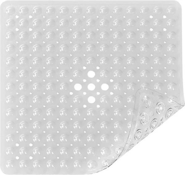 Unyqoos® Veilige en antislip douchemat met sterke zuignappen en afvoergaten