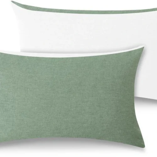 P-87213238772860-20260406112342.webp Unyqoos® Katoenen Kussenslopen Set van 2 met Linnen Look en Verborgen Ritssluiting