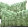 P-87213238787024-20260406112445.webp Unyqoos® Set van 2 decoratieve corduroy kussenslopen met gestreept patroon voor woondecoratie