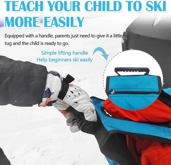 Unyqoos® Veilig en Comfortabel Trainingsharnas voor Kinderen bij Wintersport en Skaten