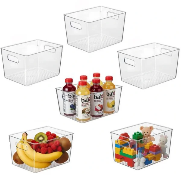 Unyqoos® Handige BPA-vrije koelkastorganizerset voor efficiënte keukenopslag