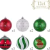 P-87213238830723-20260406093858.webp Unyqoos® Set van 12 rode en witte kerstballen voor feestelijke kerstboomdecoratie