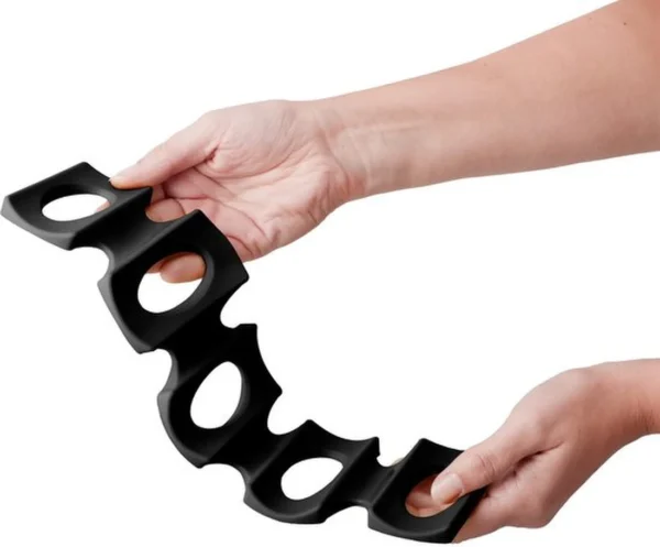 P-87213238839732-20260406110124.webp Unyqoos® Flessenhouder Set van 2 - Opvouwbaar en Antislip voor Drankopslag in Koelkast