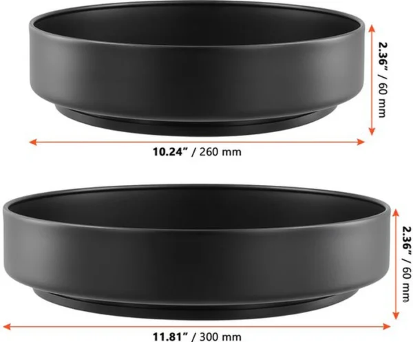P-87213238871245-20260406102055.webp Unyqoos® Set van twee elegante metalen draaiplateaus voor kruiden en keukenorganisatie