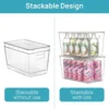 P-87213238899822-20260406095302.webp Unyqoos® Set van vier doorzichtige opbergboxen met deksel voor keuken en badkamer