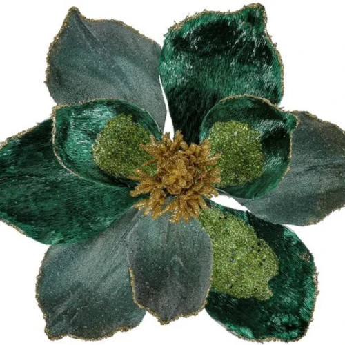 P-87213238925930-20260405142232.webp Unyqoos® Set van drie kunstbloemen met glitter voor feestelijke kerstdecoratie