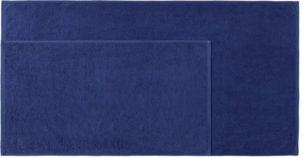 Unyqoos® Luxe Set van Zachte en Absorberende Katoenen Badhanddoeken in Marineblauw
